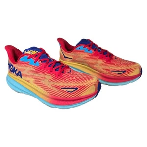 Hoka Clifton 9 Wide Cerise Cloudless Laufschuhe Herren Größe 14 2E – gebraucht, in einwandfreiem Zustand - Bild 1 von 11