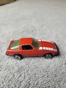 Kidco Mazda RX7 lose 1/60 Diecast rot Vintage 1981 robuste Räder öffnende Motorhaube - Bild 1 von 6