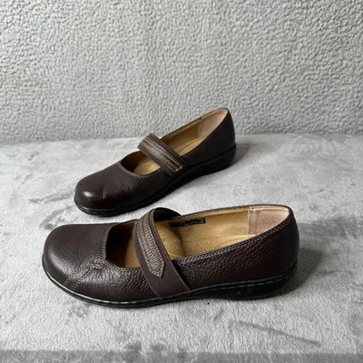 Женские удобные повседневные туфли Clarks Active Air коричневая кожа Mary Jane размер 9,5 М - Изображение 1 из 4