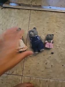 VTG Sylvanian Bear Family Kid - Picture 1 of 5