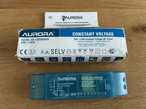 Controlador LED de voltaje constante no regulable Aurora AU-LED2524CV 1-25W 24V DC - Imagen 1 de 3