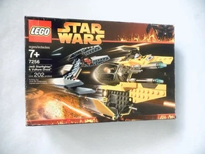 LEGO Star Wars: Jedi Starfighter and 2 Vulture Droids (7256) Complete/Box/Inst. - Picture 1 of 6
