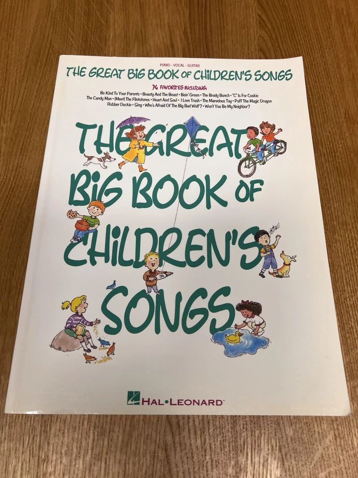 Big Books of Music Ser.: El gran libro de canciones infantiles de Hal Leonard Foto 1 de 3