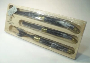 hübsches LAGUIOLE KÄSEBESTECK / SERVIERBESTECK Messer & Gabel Käseset - Bild 1 von 3