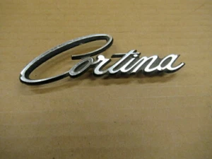 Ford Cortina mk2 Bootlid Badge. - Picture 1 of 5