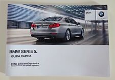 BMW Serie 5 F10 Guida Rapida Italiano 01 40 2 927 438