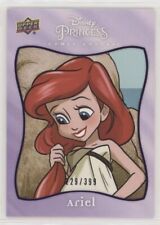 2019 Upper Deck Disney Princess Comic Covers Purple 229/399 Ariel #26 Disney100