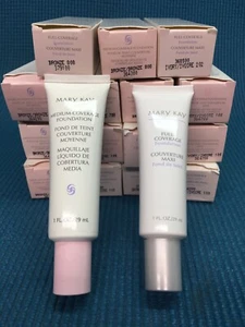 Mary Kay FULL COVERAGE Rare Disc Foundation IVORY BEIGE OR BRONZE NIB -You Pick - Picture 1 of 1