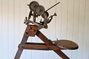 Antique McCORMICK Manual Stone Sharpener - Rare Unique Item - Original - Picture 1 of 12