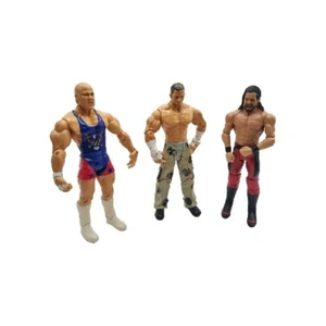 Jakks Pacific WWE Kurt Angle, Matt Hardy & Seth Rollins Lof Of 3 Wrestlers - Picture 1 of 15