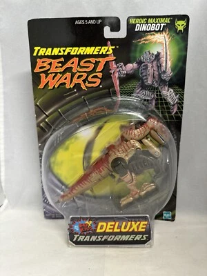 Transformers Beast Wars Fox Kids Dinobot 1999 MOC Sealed New - Image 1 of 4