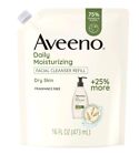 Aveeno Daily Moisturizing, Facial Cleanser Refill, Fragrance Free, 16 fl oz.