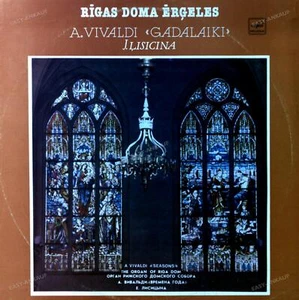 A. Vivaldi - J. Ļisicina - Gadalaiki = The Four Seasons LP (VG/VG) .* - Picture 1 of 1