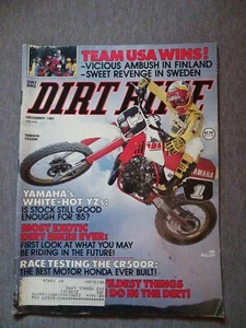 Dirt Bike Magazine December 1984 Yamaha YZ250N - Jim Holley - Picture 1 of 5
