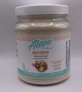 Alani Nu Whey Protein Powder, Munchies, 15.78oz, 447g, 15 Servings - Picture 1 of 2