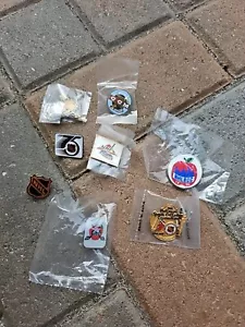 Lot Of Hfl Pins CCM Nhl Bcc Nhlpa 75 - Picture 1 of 7