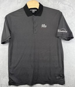 Greg Norman Green roar Classic Play Dry Black Short Sleeve Golf Shirt Men’s XL - Picture 1 of 6