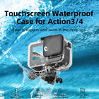 For DJI ACTION4/3 Waterproof Case Camera Diving 40 meters Underwater Shooting