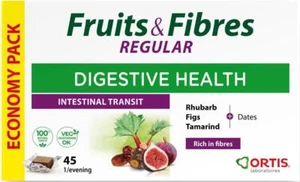 Ortis Fruits & Fibres Regular Chewable Cubes - 45 Pack - Picture 1 of 1