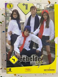 RBD - REBELDE WAY 3 DVD CAPITULOS 32 - 43 PLANETA JUNIIOR INCLUYE FOTOS Y POSTE - Imagen 1 de 5