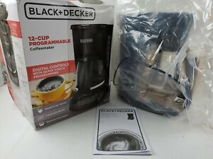 Black + Decker  CM1100B 12 Cup Programmable Coffeemaker, Black.Â 