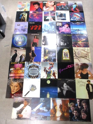 Lot (39) 1980s 12"/33rpm Vinyl Records Journey,Police,Elton John,Prince,MJ,Toto - Image 1 of 4