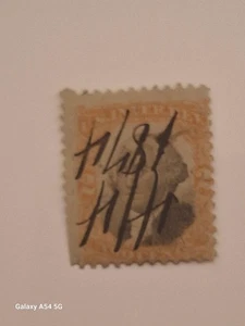 2CENT US REVENUE STAMP LIKELY CIVIL WAR HAND STAMPED "RARE" - Picture 1 of 2