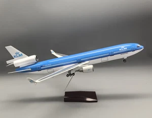 47CM 1:130 KLM McDonnell Douglas MD-11 Avión Luz de Sonido LED Modelo de Resina - Imagen 1 de 9