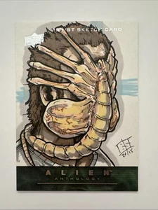 2016 Upper Deck Alien Anthology 1/1 Bryan Silverbax Sketch - Picture 1 of 6