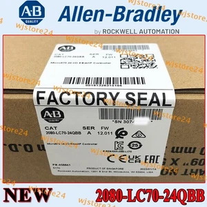 2080-LC70-24QBB Allen-Bradley Micro870 24 I/O ENet/IP Controller 2080 LC70 24QBB - Picture 1 of 5