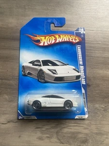 Hot Wheels 2009 Lamborghini Murcielago Dream Garage White 4/10 Scale - Picture 1 of 2