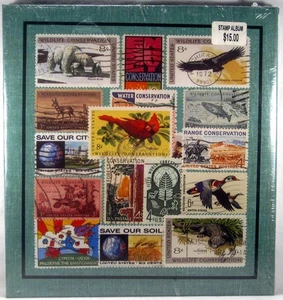 SEALED USPS STAMP ALBUM 1998 Post-Bound Expandable Acid Free 8 Pages AIC-098 - Picture 1 of 3