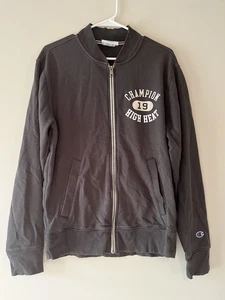 Champion Herren Heritage French Terry Warm Up Jacke in Grau Größe M - Bild 1 von 9