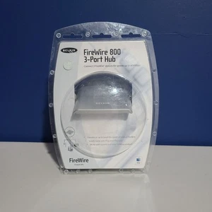 Belkin F5U624-APL Firewire 3-Port Hub - New Sealed Nos 2003 New Old Stock - Picture 1 of 12