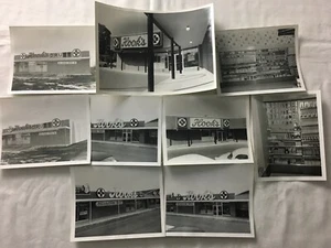 1960er Vintage Fotos Hook's Drogerie Apotheke Indiana Geschäfte außen s/w - Bild 1 von 7
