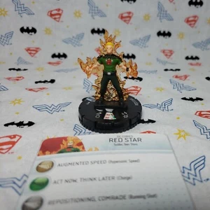 Heroclix Teen Titans set Red Star #012 Common figure w/card! - Picture 1 of 3