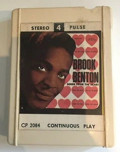 BROOK BENTON Songs From The Heart CP2084 PULSE 4 Track Tape / Cartridge - Picture 1 of 6