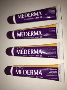 4 Mederma Scar Cream + SPF 30 Triple Action Formula 0.7 oz 01/2024 - Picture 1 of 8