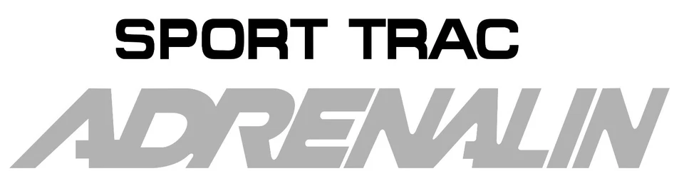 Calcomanía adhesiva Explorer Sport Trac Adrenalin (3 calcomanías) 9 pulgadas x 2 pulgadas, Foto 1 de 1