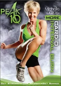 PEAK 10 MEHR CARDIO INTERVALL BRENNEN DVD MICHELLE DOZOIS WORKOUT ADVANCED NEU - Bild 1 von 2