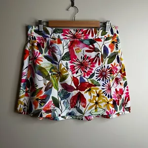 Rip Rock Damen Gr. M mehrfarbig Blumen Wickel verstellbar Hawaii Plissee Mini - Bild 1 von 10