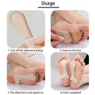 1Pairs GEL Arch Foot Pad Women High Heels Anti-wear Sole Arch Support Half Pad
