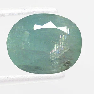 2.35 Ct World Class (8 x 7) Natural Copper Manganese Bearing Paraiba Tourmaline - Picture 1 of 5
