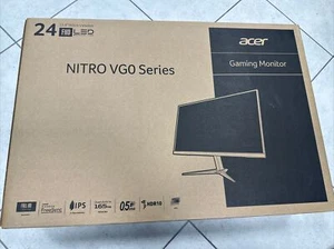 Acer Nitro VG240Y 23.8" 165Hz Gaming monitor IPS FHD HDR10 AMD FreeSync HDMI - Picture 1 of 3