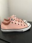 Converse All Star Trainers Shoes Pink Size UK 3.5