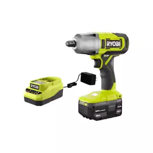 RYOBI 18V Cordless 1/2 in Impact Wrench Kit with 40 Ah Battery and Charger - Picture 1 of 12