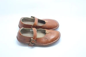 El Naturalista Mary Jane EU 36 US 5.5 Brown Leather Chunky Sole Buckle - Picture 1 of 9