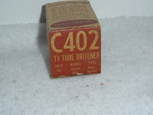 Perma-Power Vu-Brite TV Tube Britener Model C402 Series - Picture 1 of 4
