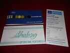 1971 FORD MUSTANG OWNER'S MANUAL SET 71 OPERATING FEATURES, CARE BOOK & WARRANTY