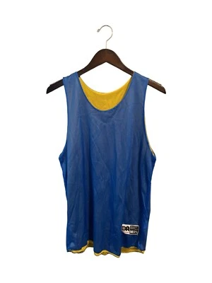 复古 don alleson 双面网眼背心男式中号死皮全新无标签 90 年代 — 第 1/4 张图片